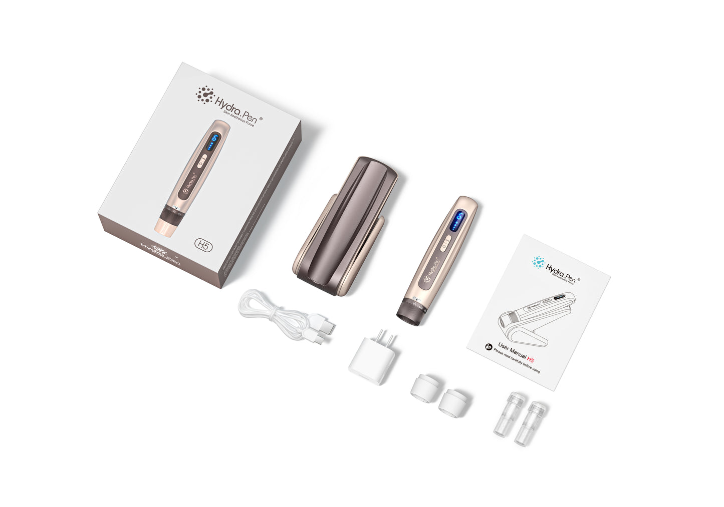 Hydra.pen H5 Nano-microcrystal Mesoderm Introducer  - Gold