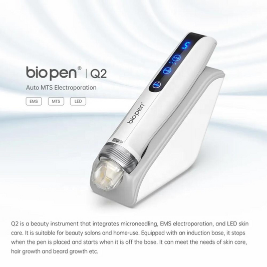 Bio Pen Q2 EMS LED Microcurrent Pen - Professional Scalp Care Tool