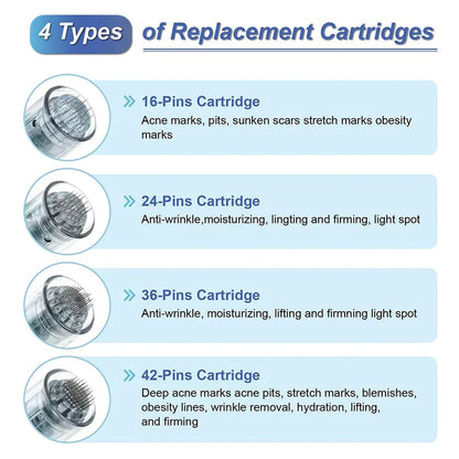 Dr Pen M8 Cordless Microneedling Pen - Contains 10 Cartridges