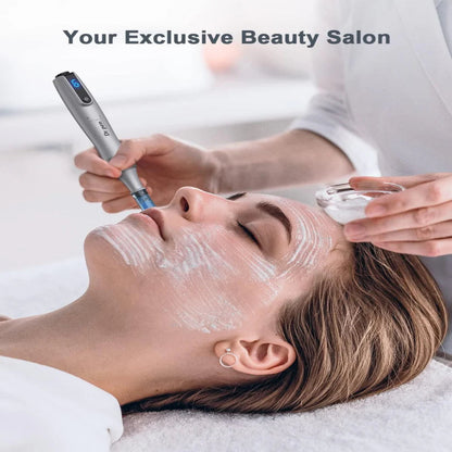 Dr Pen M8S Auto Electric Microneedle Pen - Contains 10 Replacement Cartridges