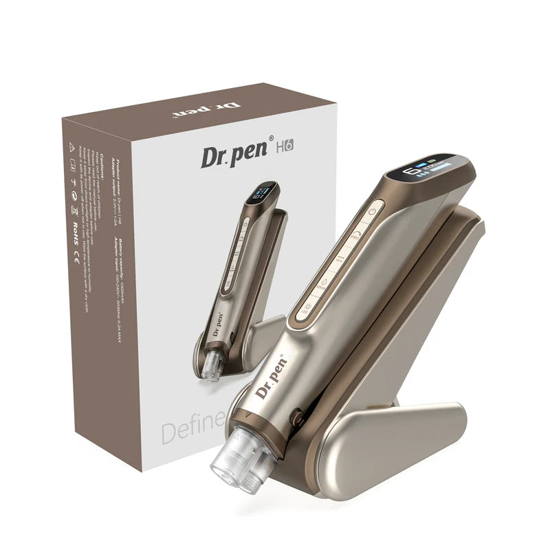 Dr.pen H6  Nano-microcrystal Mesoderm Introducer  - Gold