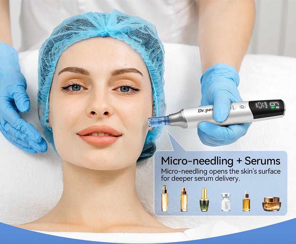 Dr. Pen M9 Smart Microneedling Pen – Digital Depth Control