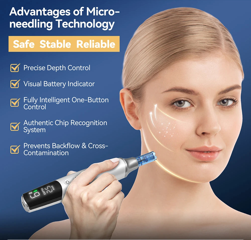 Dr. Pen M9 Smart Microneedling Pen – Digital Depth Control