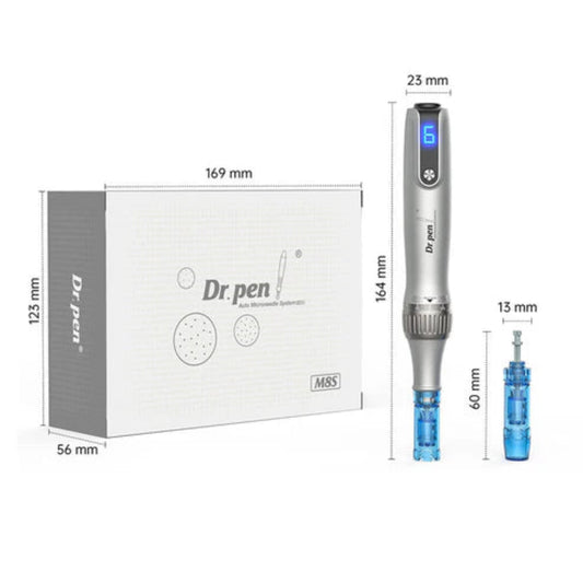 Dr Pen M8S Auto Electric Microneedle Pen - Contains 10 Replacement Cartridges